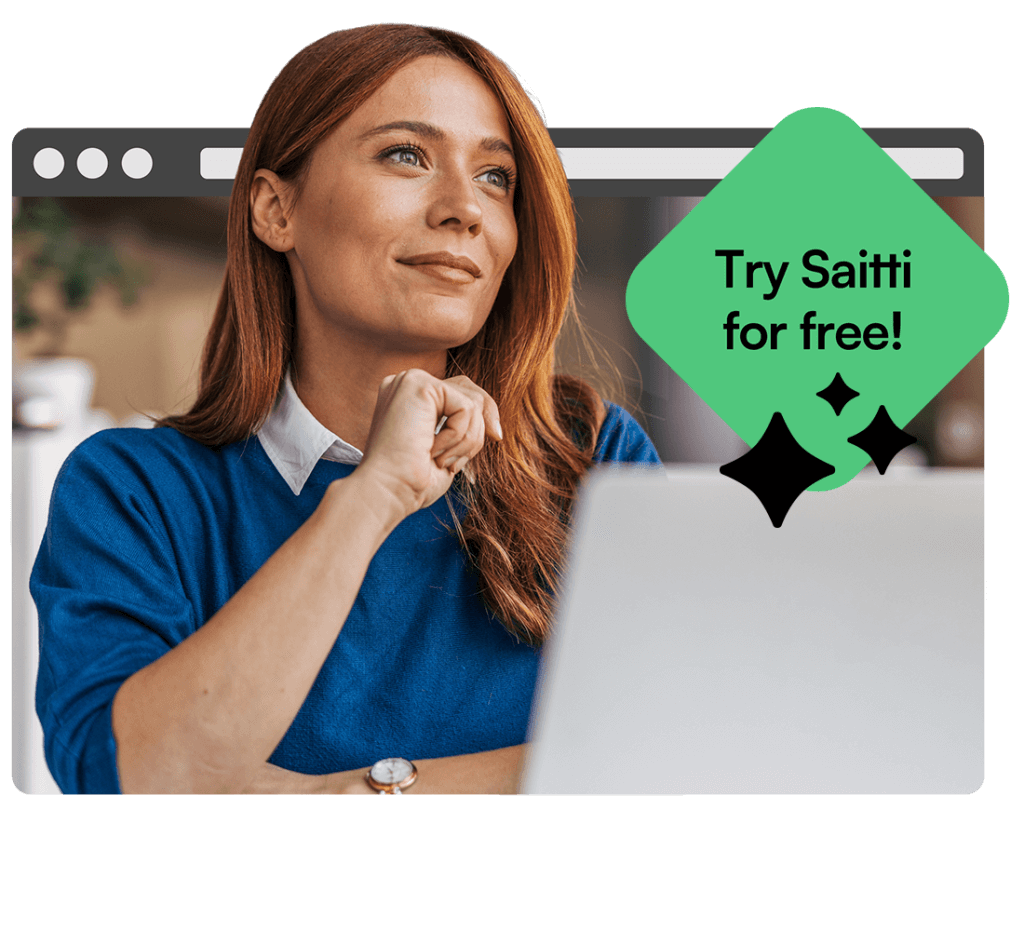 Try Saitti for free