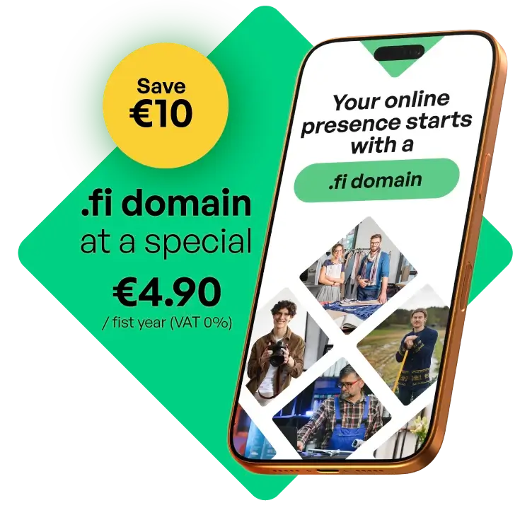 fi domain 4,90 €